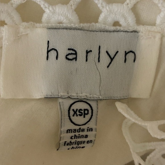 Anthropologie Harlyn Lita Eyelet Lace Blouse - Picture 8 of 10